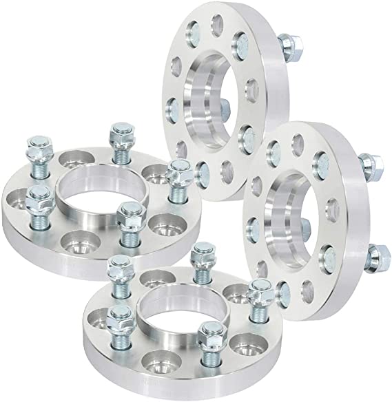 ECCPP 5x4.5 Hubcentric Wheel Spacers 20mm 5 Lug 5x114.3mm to 5x114.3mm 14x1.5 Studs fits for Ford Mustang