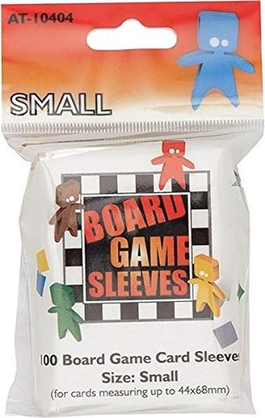 Asmodee Arcane Tinmen ART10404 Board Game Sleeves-Original 100pk-Small, 44 x 68 mm