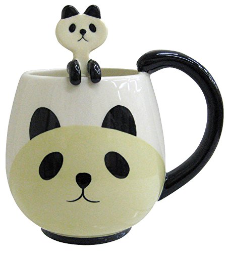 Panda 12 Oz. Mug and Spoon