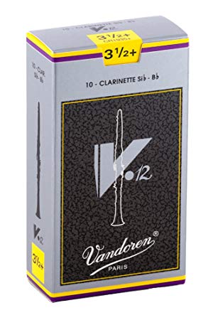 Vandoren CR1935  Bb Clarinet V.12 Reeds Strength 3.5 ; Box of 10