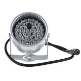 ABLEGRID 48LED Illuminator IR Infrared Night Vision Light for Security CCTV Camera