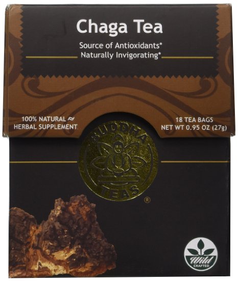 Chaga Tea - Organic Herbs - 18 Bleach Free Tea Bags