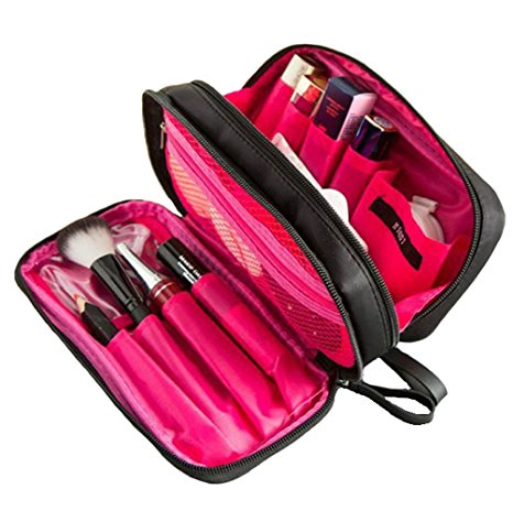 Cocoly Portable Travel Mini Makeup bag Makeup Beauty Case Cosmetic Bag