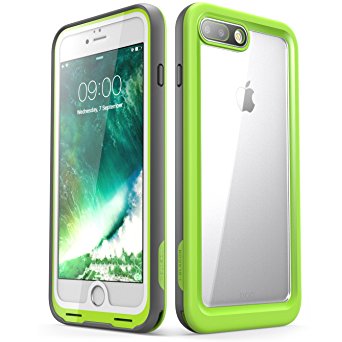iPhone 7 Plus Case, i-Blason Waterproof Full-body Rugged Case with Built-in Screen Protector for Apple iPhone 7 Plus 2016 Release (Green)