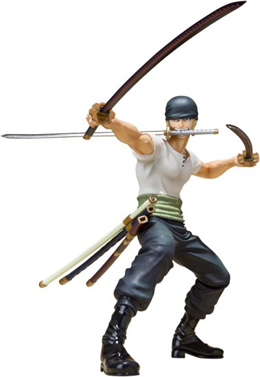 Bandai - Figurine One Piece - Roronoa Zoro battle version 14cm - 4543112756237