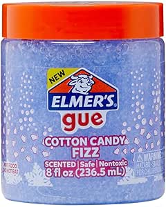 Elmer's PRE Made Slime CTTN, Cotton Candy Fizz