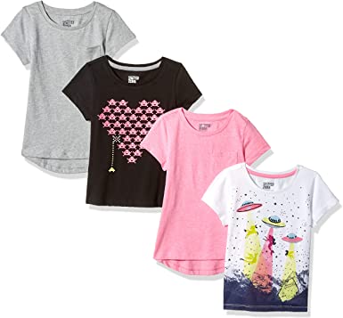 Spotted Zebra Girls' Short-Sleeve T-Shirts