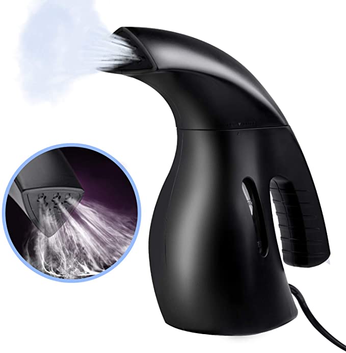 Miss Gorgeous Travel Garment Steamer Portable Handheld Steamer for Clothes/Fabric, Wrinkle Remover/Clean/Sanitize/Sterilize/Defrost, Fast Heat Up Perfect for Home/Travel