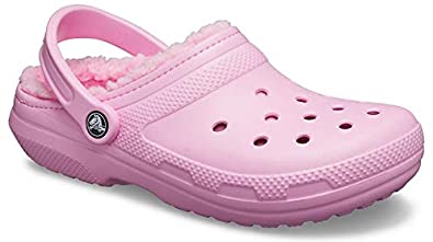 crocs Women's Men's Classic Lined Clog | Warm and Fuzzy Slippers