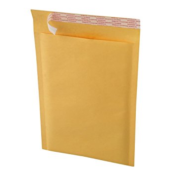 EcoSwift 50 Size #0 6 x 10 Kraft Bubble Mailers Self Sealing Bulk Padded Shipping Supplies Packaging Materials Envelopes Bags