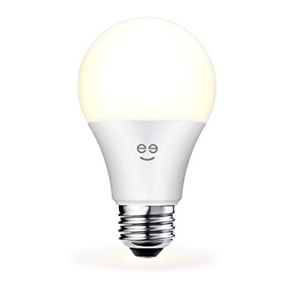 Geeni Lux 800 A19 Smart Wi-Fi LED Dimmable White Bulb - 60W Equivalent, No Hub Required, Works with Amazon Alexa and Google Assistant