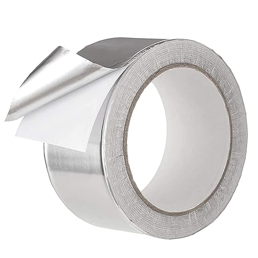 WELSTIK Professional Grade Aluminum Foil Tape 3.9mil Thick for HVAC, Sealing & Patching Hot & Cold Air Ducts,HVAC, Pipe, Air Ducts(2 Inch by 40 Feet)