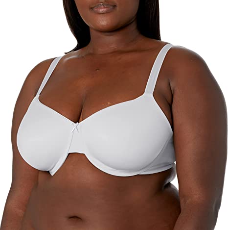 Bali Passion For Comfort Underwire Bra with Full-Coverage, Light Lift Back Smoothing Shapewear Bra for Everyday Wear