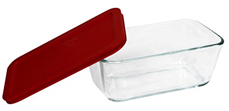 Pyrex Simply Store 4.8-Cup Rectangular Glass Food Storage Dish