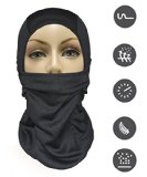 MJ Gear 9 in 1 Full Face Mask Motorcycle Balaclava Running Mask for Cold or Hot Weather Life Time Warranty