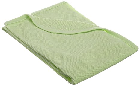 TL Care 100% Cotton Swaddle/Thermal Blanket, Celery