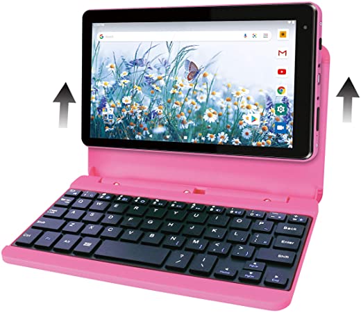 RCA Voyager Pro  [RCT6876Q22K00] 7 Inches 2GB RAM 16GB Storage with Keyboard Case Tablet Android 10 (Go Edition) (Pink)