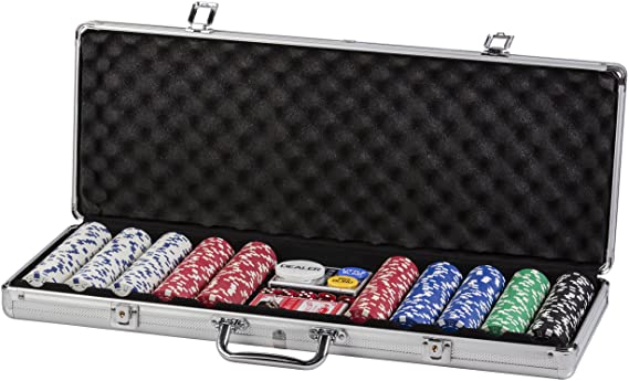 Triumph 500 Poker Chips with Case