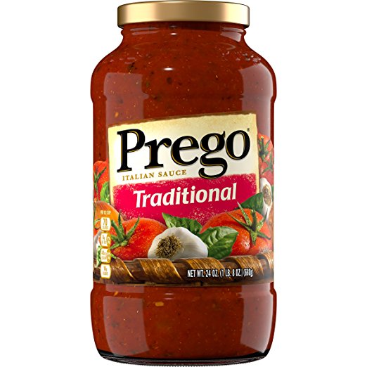 Prego Italian Pasta Sauce, Traditional, 24 Ounce (Packaging May Vary)
