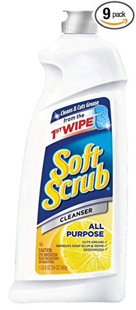 Dial Professional 00865 Soft Scrub Cleanser Lemon 26 Oz. (9-Pack)
