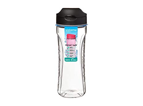 Sistema Hydrate Tritan Swift Bottle, 600 ml - Black