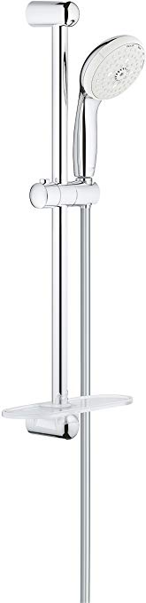 Grohe 28436002 Tempesta Classic 2.5 GPM 24" 4-Spray Shower Rail Set, Starlight Chrome