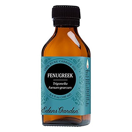 Fenugreek Seed 100% Pure Carrier/ Base Oil 3.4 oz (100 ml) by Edens Garden