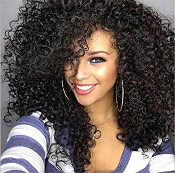 Cool2day Afro Kinky Wig Cheap Synthetic Long Kinky Curly Wigs For Black Women African American Female Wig Heat Resistant Fiber Wig