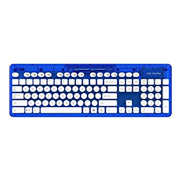 PDP Rock Candy Wireless Keyboard - Blueberry Boom (904-005-NA-BL)