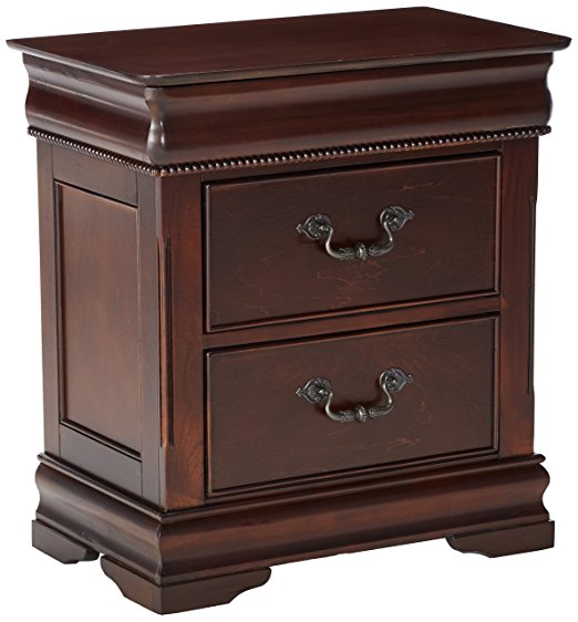 247SHOPATHOME Idf-7260N, nightstand, Cherry