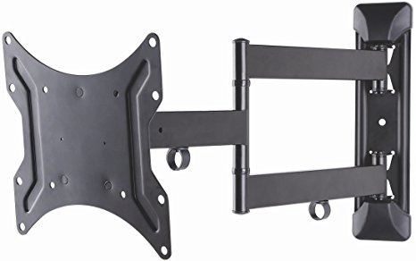 Husky Mounts Full Motion TV Bracket fits most 32 Inch and other LED LCD Flat Screen Articulating TV Wall Mount VESA up to 200X200 (up to 8”x8”) 66 LBS Capacity. Swivel Arm Corner Friendly TV Mount