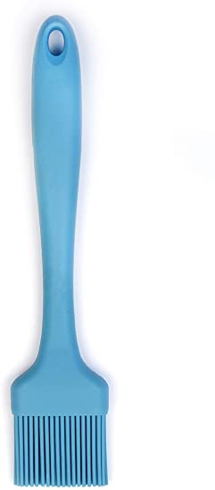 RSVP International (EBB-TQ) Silicone Basting Brush, Turquoise, 8.75" | Gently Spreads Butter, Sauces, Marinades, & More | Dishwasher Safe & Heat Resistant | BBQ Grill, Baking, Preparing Meats