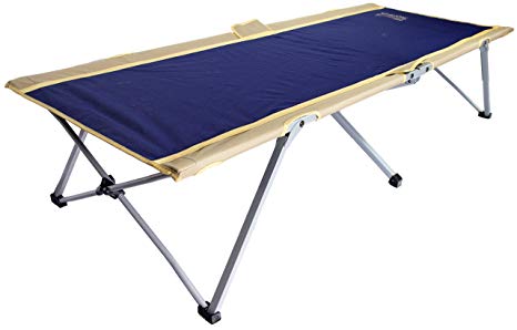 Byer of Maine Easy Cot, Ideal for Camping and Hunting, Indoor Guest Bed, Easiest Cot to Assemble, Comes with Travel Bag, Single/Twin Size