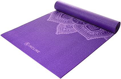 Incline Fit Yoga Mat Anti Slip Printed Yoga Mat