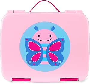 Skip Hop Kids Bento Lunch Box, Ages 3 , Zoo Butterfly