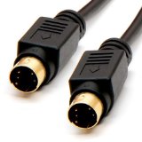 6 feet Gold Plated S-Video Cable
