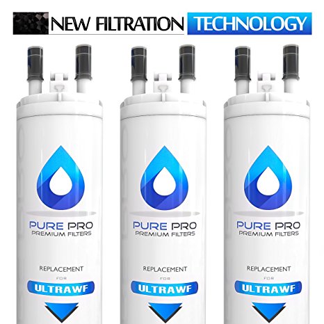 (3-Count) Frigidaire ULTRAWF & WF3CB Compatible Water Filter by Pure Pro Premium Water Filters