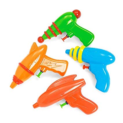 Space Squirt Guns (pack of 6)