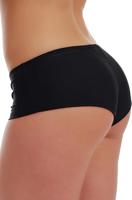 TIARA GALIANO Women's Bikini Bottom Low Boyshorts - Made in EU Lady Swimwear 105