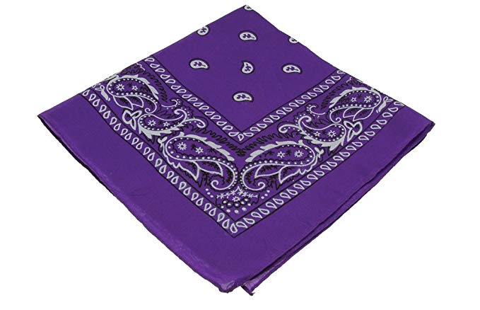 Dozen Bandanas (Choose Variety of Colors)