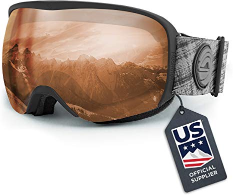 Wildhorn Cristo Ski Goggles - US Ski Team Official Supplier - Snow Goggles for Men, Women & Youth