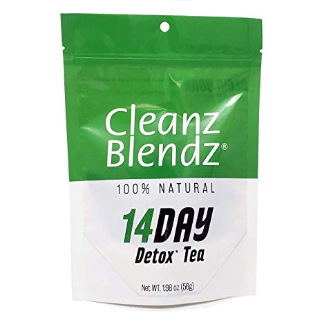 Cleanz Blendz 14 Day Detox Tea – Natural Weight Loss Tea for Women & Men | Promotes Healthy Gut, Boosts Metabolism, Eliminates Bloating | Fit & Skinny Tea for Appetite Suppression & Stress Reduction