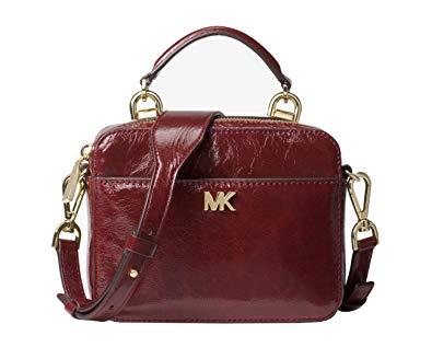 Michael Kors Mott Mini Small Calf Leather Crossbody Purse