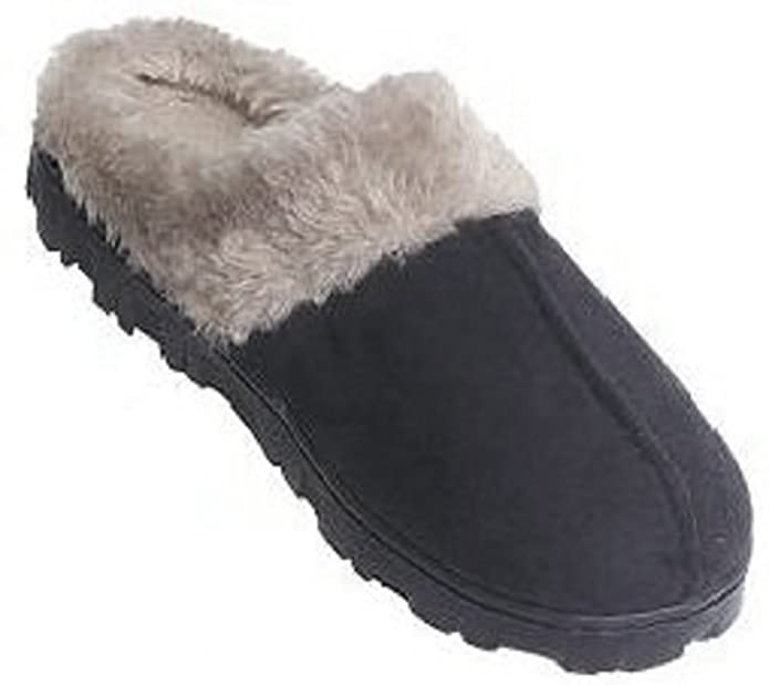 Shoes 18 Womens Indoor/Outdoor Faux Shearling Slippers