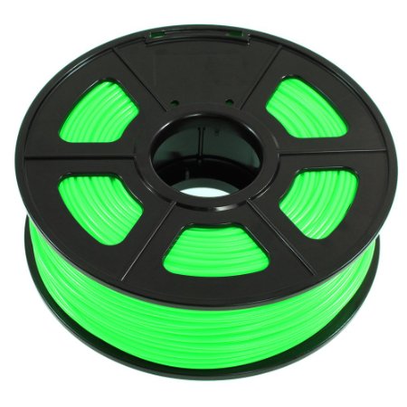 SUNLU 3D Printer Filament PLA Green 3.0mm 1KG (2.2 lbs) Dimensional Accuracy  /- 0.02mm. 3D Printing Filament