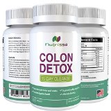 Colon Detox 15 Day Cleanse - Quickly Removes Intestinal Waste - May Provide Several Pounds of Weight Loss - Relives Constipation Bloating and Gas - Natural Herbal Ingredients - 30 Potent Capsules