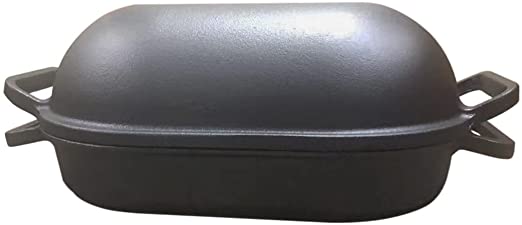 Cuisiland Large Heavy Duty Cast Iron Bread & Loaf Pan - A  perfect way for baking: Home & Kitchen