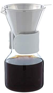 GROSCHE Seattle - Pour Over Coffee Maker with Stainless Steel Filter (600 ml)