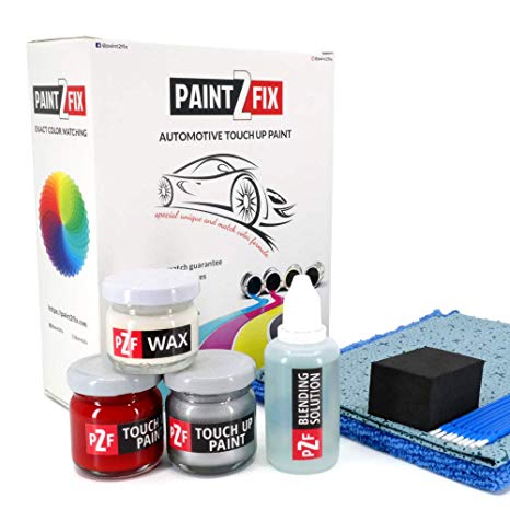 PAINT2FIX Grey Mat 1G3 Touch Up Paint Compatible with Toyota Corolla - Paint Scratches and Chips Repair Kit - Color Match Guarantee - Bronze Pack
