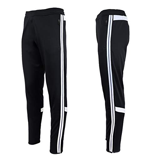 Galaxy by Harvic Mens Athletic Soccer Training Sweat Track Pants